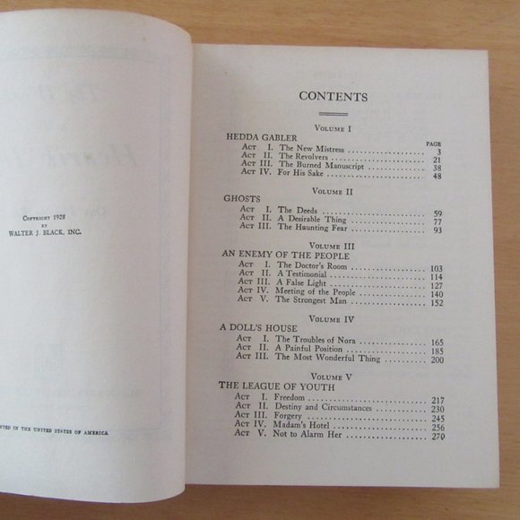 The Works of Ibsen, The Works of Cellini & The Works of Hugo - 1927-28 - Picture 7 of 10